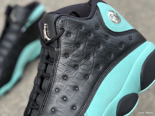 Kicktheory Green Black 414571-030 Retro Jordan 13 Air Island 0629